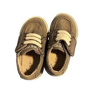 Sperry Kids Dress Shoes in Brown and Tan size 5 infant